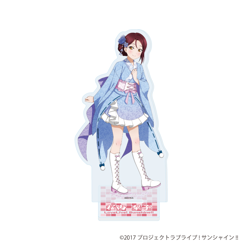 ラブライブ！サンシャイン!!_アクリルスタンド11/和風ドレスver. 桜内 梨子(描き下ろしイラスト)	