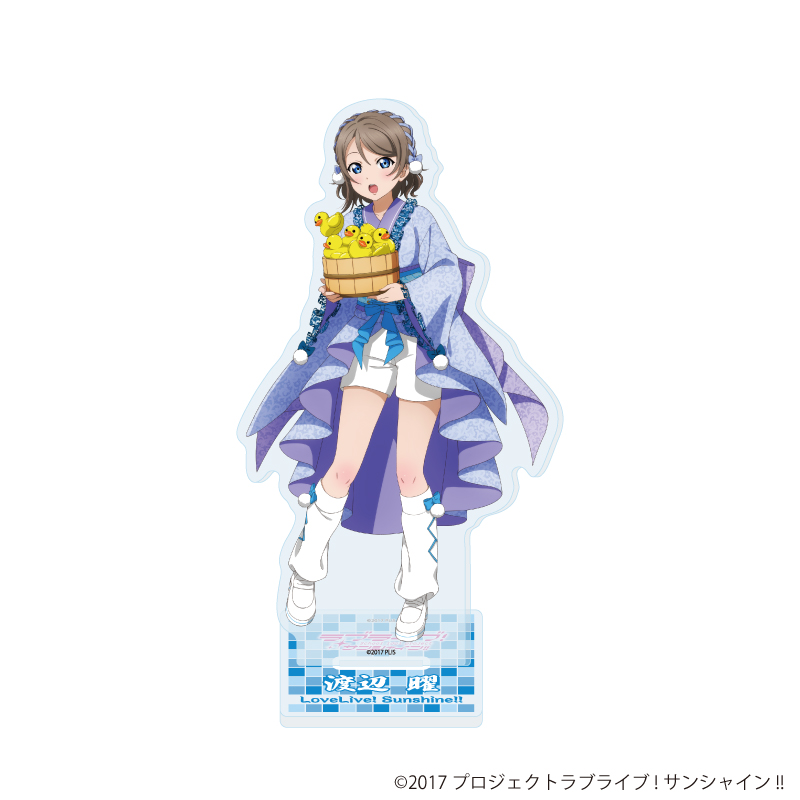 ラブライブ！サンシャイン!!_アクリルスタンド14/和風ドレスver. 渡辺 曜(描き下ろしイラスト)	