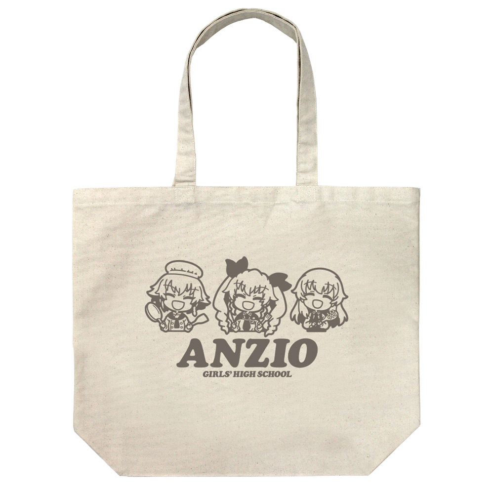 ガールズ&パンツァー 最終章_アンツィオ高校 ラージトート/NATURAL