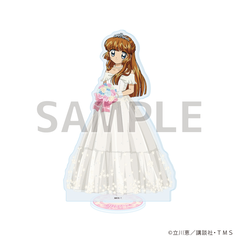 怪盗セイント・テール_アクリルスタンド09/羽丘芽美 ウェディングver.(描き下ろしイラスト)