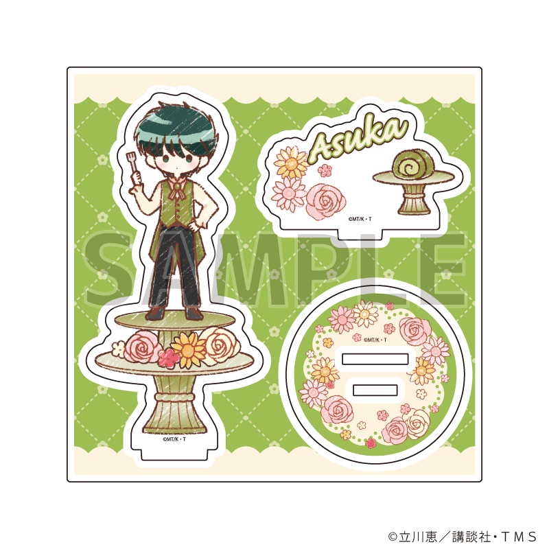 怪盗セイント・テール_アクリルスタンドプレート02/飛鳥大貴 スイーツドレスver.(グラフアートイラスト)