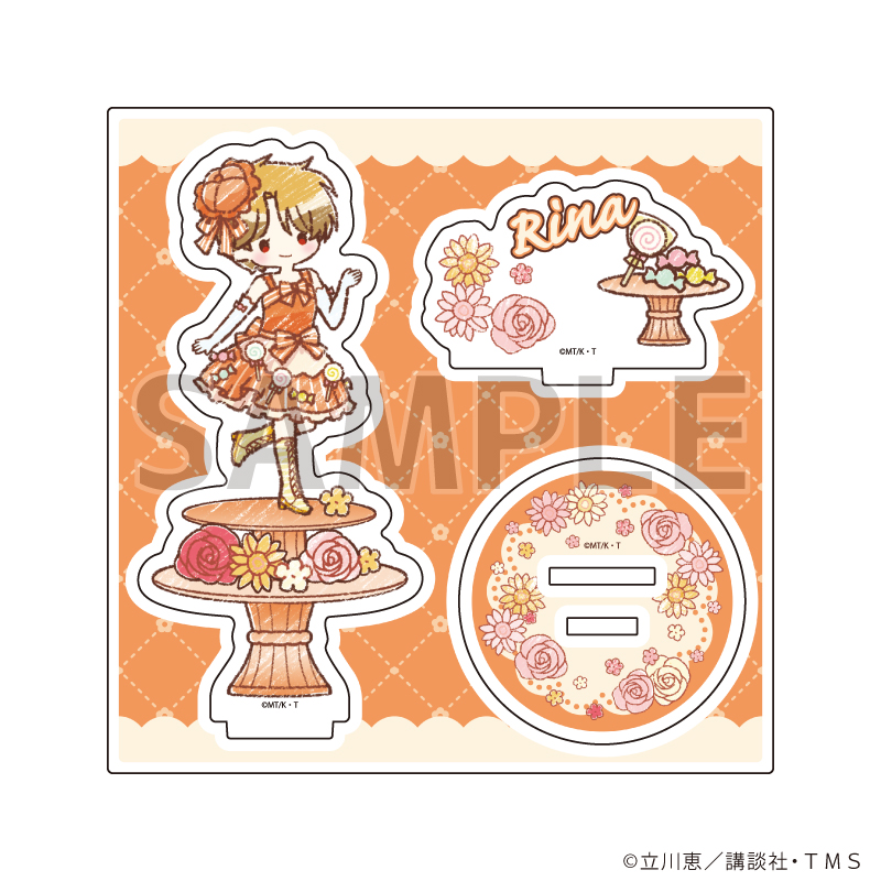 怪盗セイント・テール_アクリルスタンドプレート04/高宮リナ スイーツドレスver.(グラフアートイラスト)