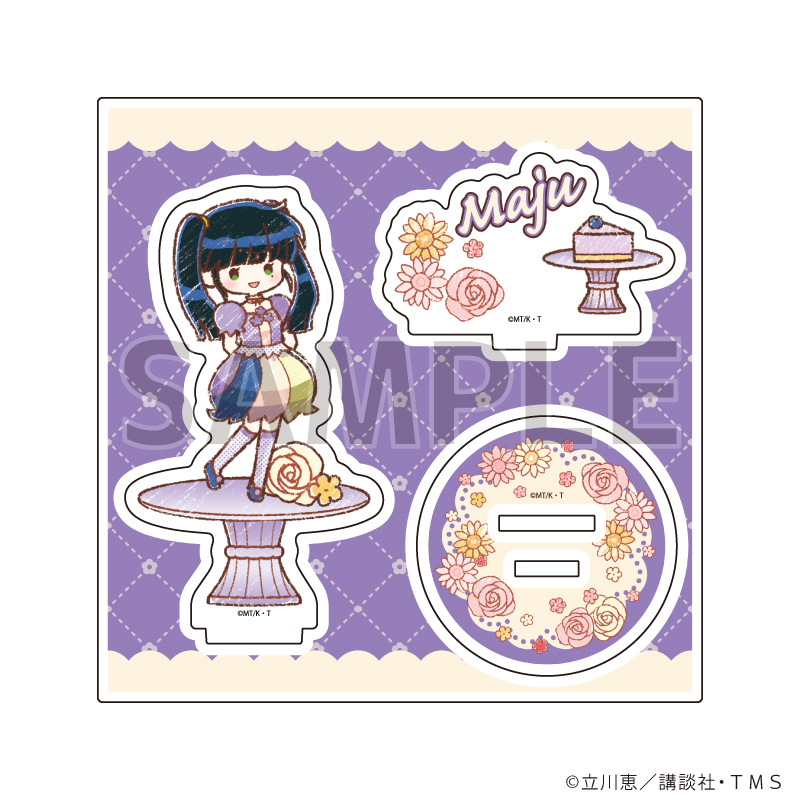 怪盗セイント・テール_アクリルスタンドプレート06/仙道真珠 スイーツドレスver.(グラフアートイラスト)