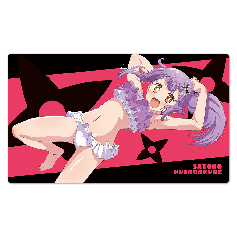 忍者と殺し屋のふたりぐらし_キャラクターラバーマット 草隠さとこ 水着ver.