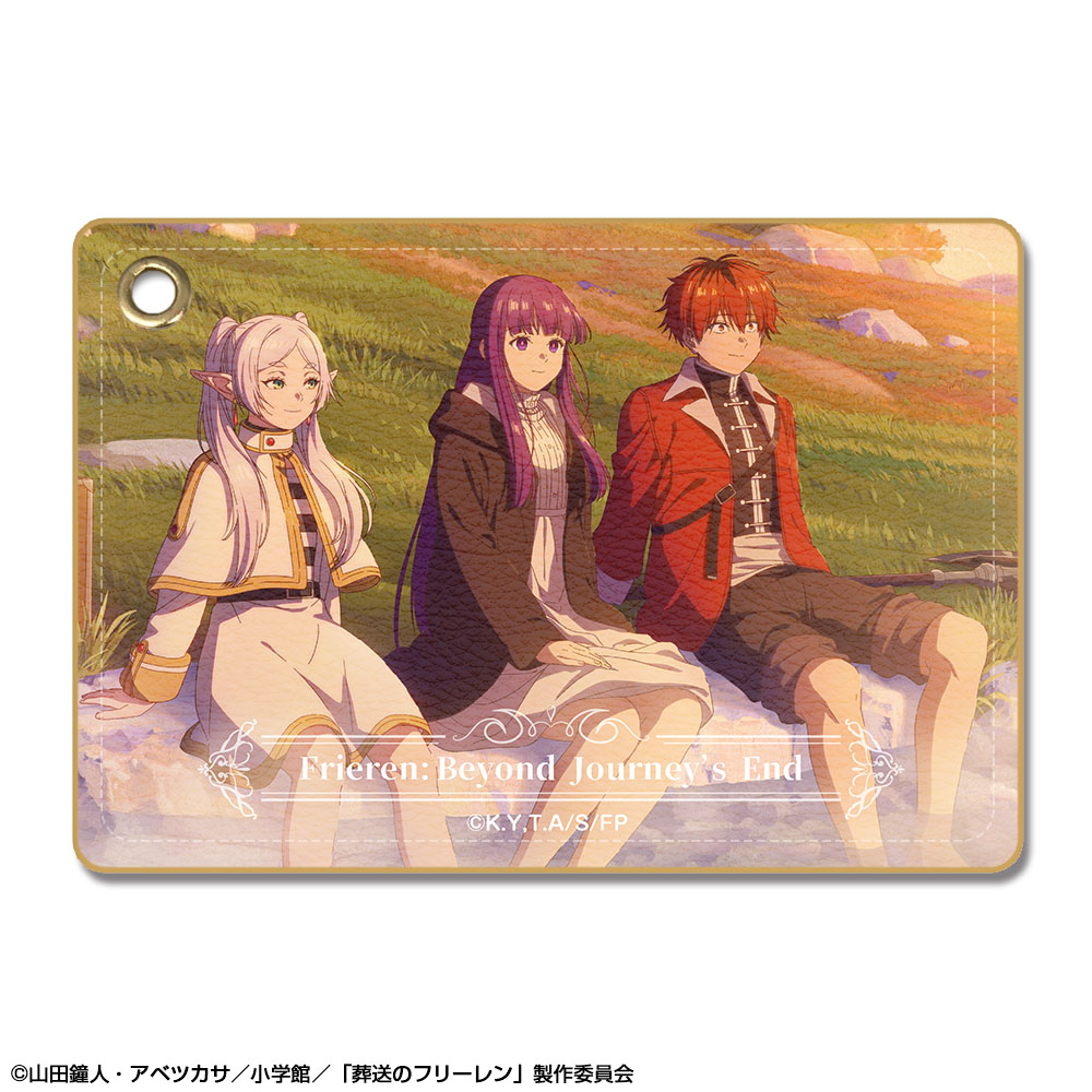 葬送のフリーレン_レザーパスケース Ver.3 デザイン05(集合/A)