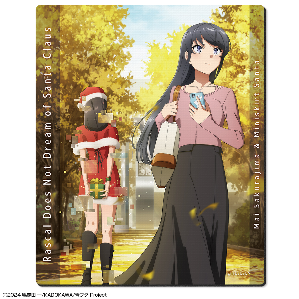 青春ブタ野郎はサンタクロースの夢を見ない_ラバーマウスパッド デザイン02(アニメキービジュアル)