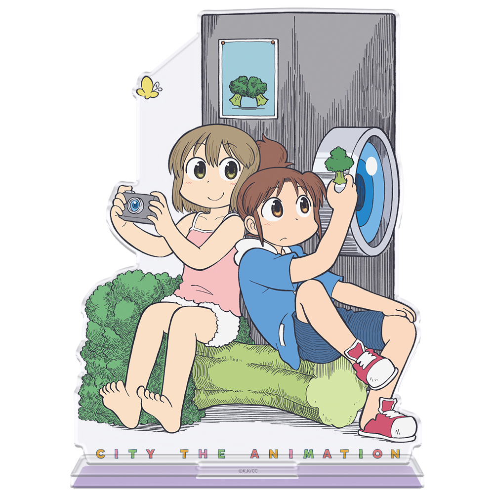 CITY THE ANIMATION_アクリルキャラスタンド 南雲美鳥＆にーくら