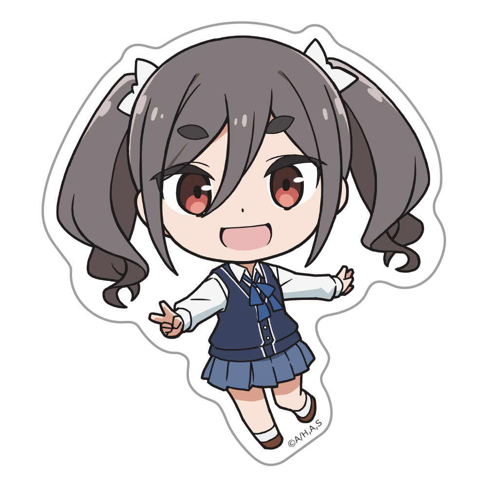 mono_ダイカットステッカー 霧山アン デフォルメver.