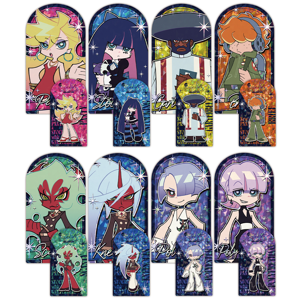 New PANTY & STOCKING with GARTERBELT_プリズムビジュアルコレクション 全8種　【BOX／8パック入り】