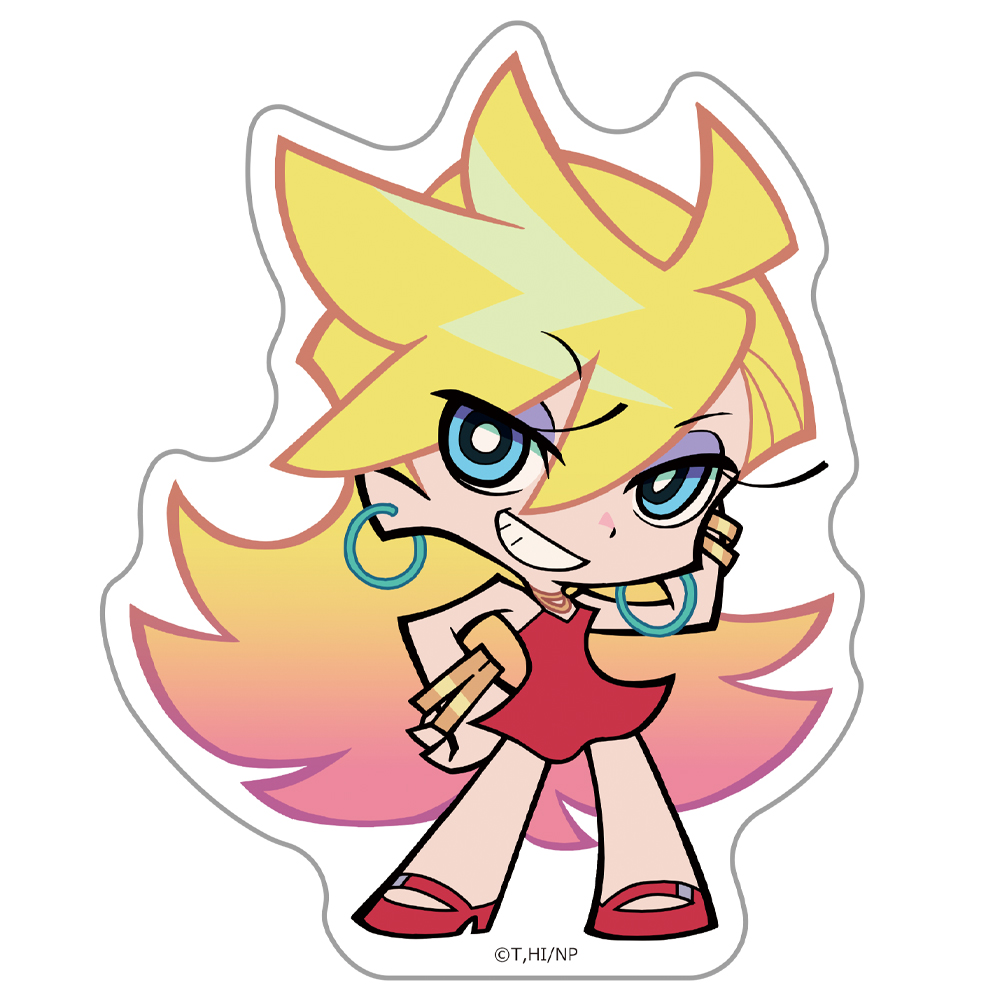 New PANTY & STOCKING with GARTERBELT_ダイカットステッカー パンティ