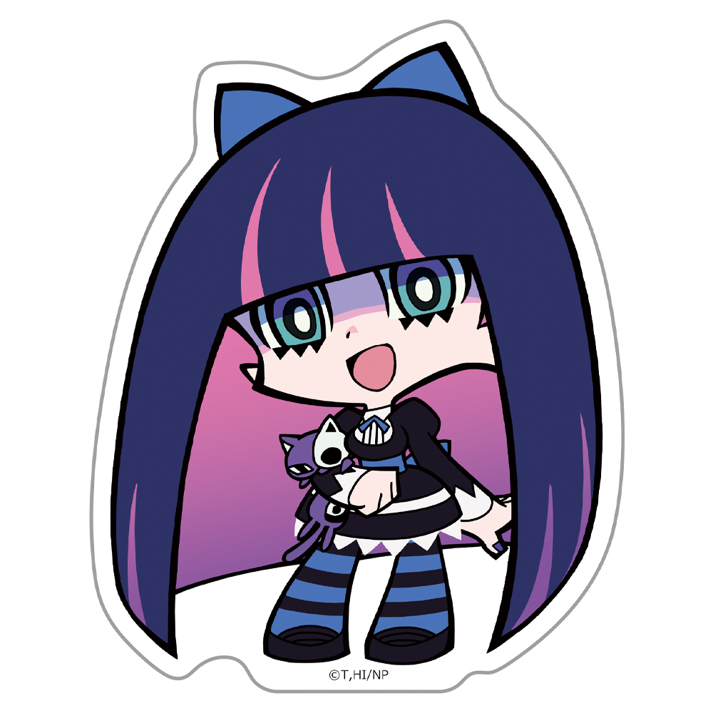 New PANTY & STOCKING with GARTERBELT_ダイカットステッカー ストッキング