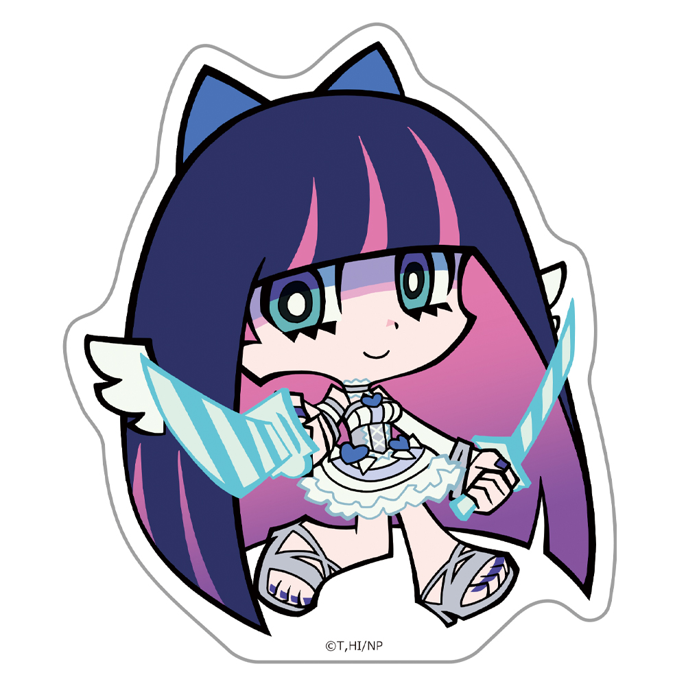 New PANTY & STOCKING with GARTERBELT_ダイカットステッカー ストッキング 天使ver.