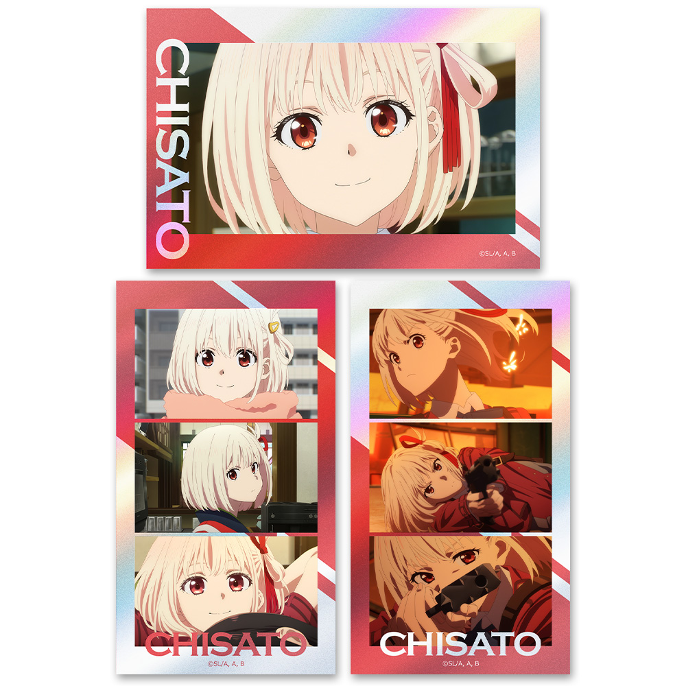 リコリス・リコイル_サムネイルキラステッカーセット 錦木千束