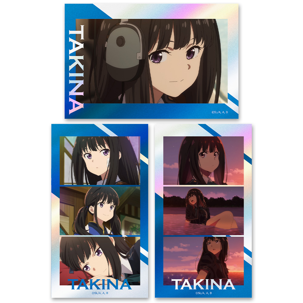 リコリス・リコイル_サムネイルキラステッカーセット 井ノ上たきな