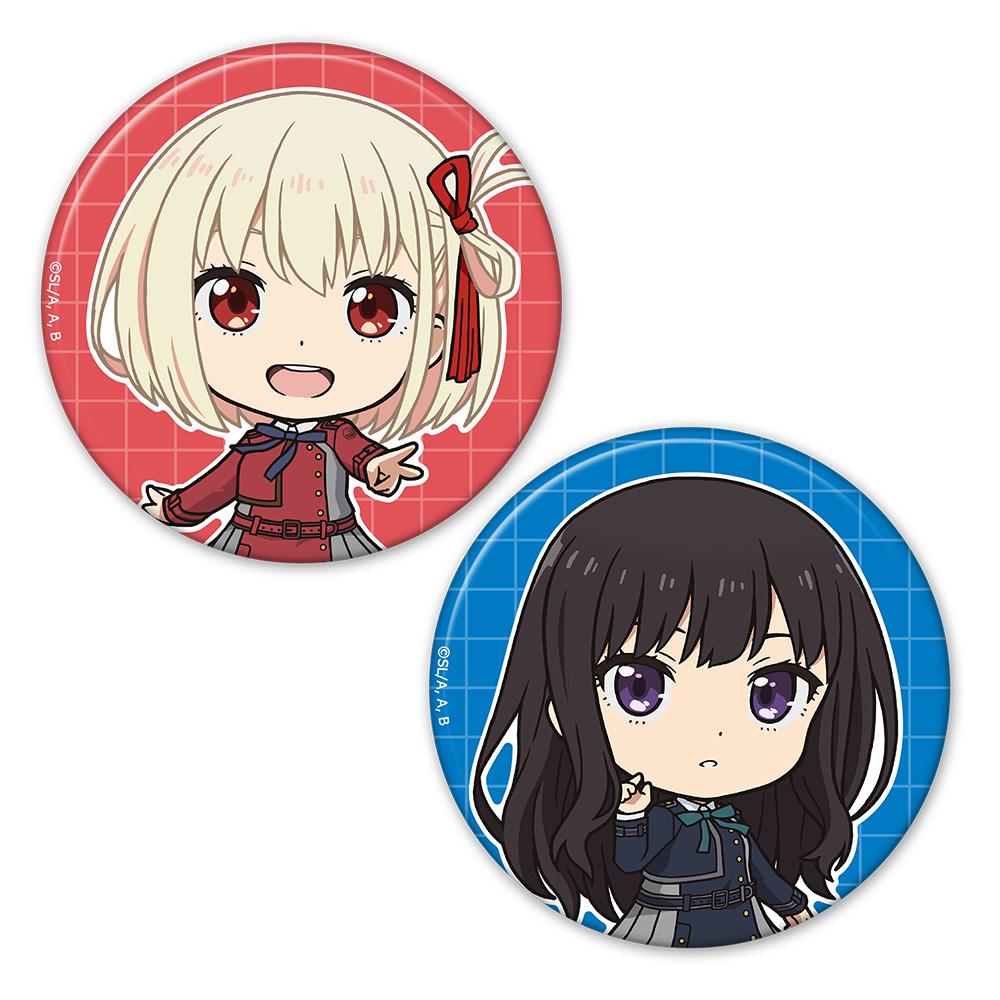 リコリス・リコイル_缶バッジ2個セット 千束＆たきな vol.1