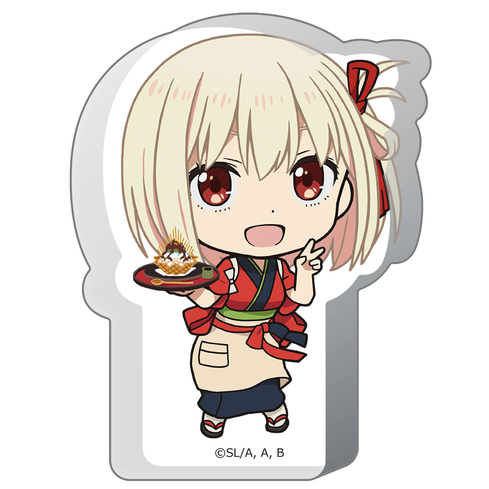 リコリス・リコイル_厚みアクリルスタンド 錦木千束 喫茶リコリコver.