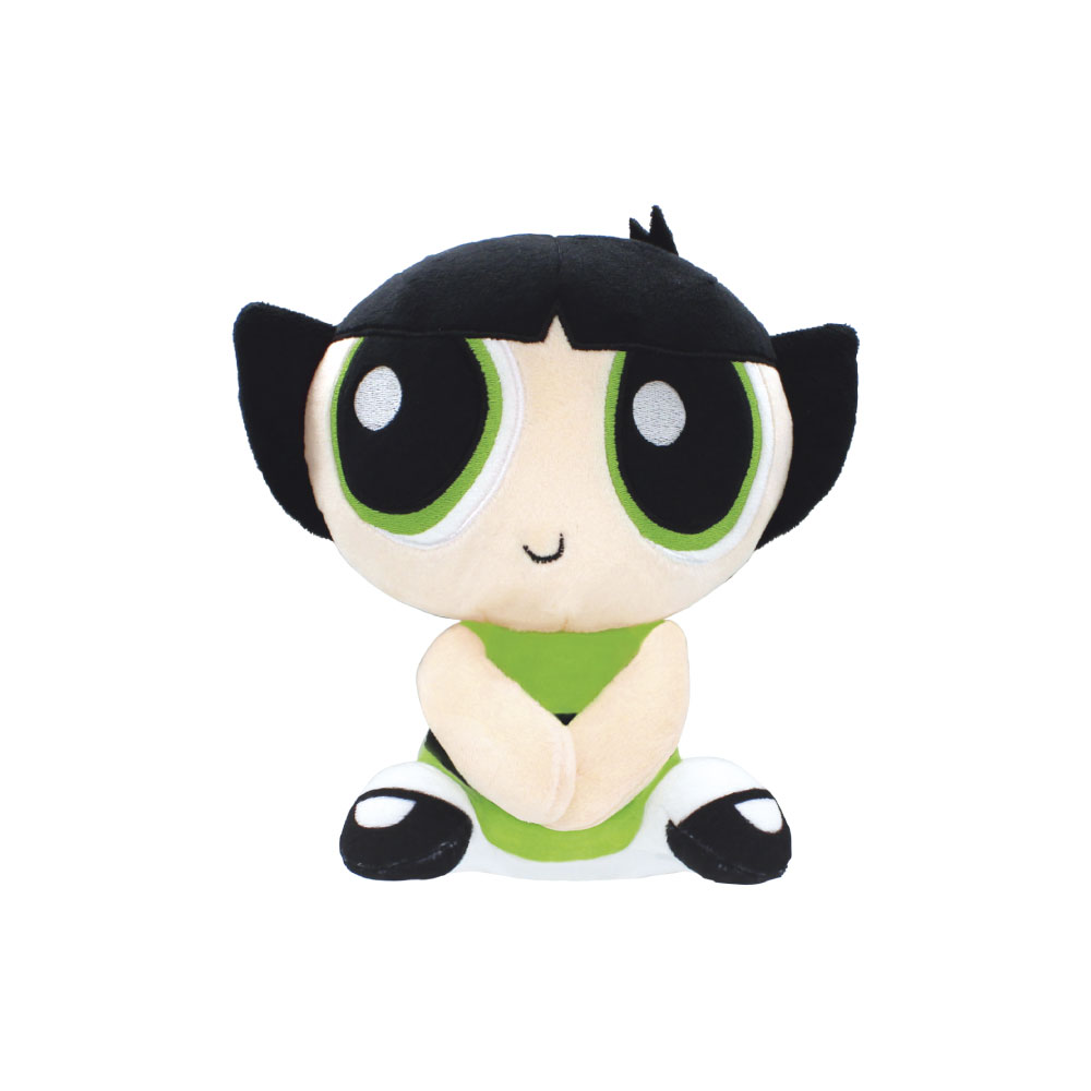 パワーパフガールズ_おすわりぬいぐるみ バターカップ