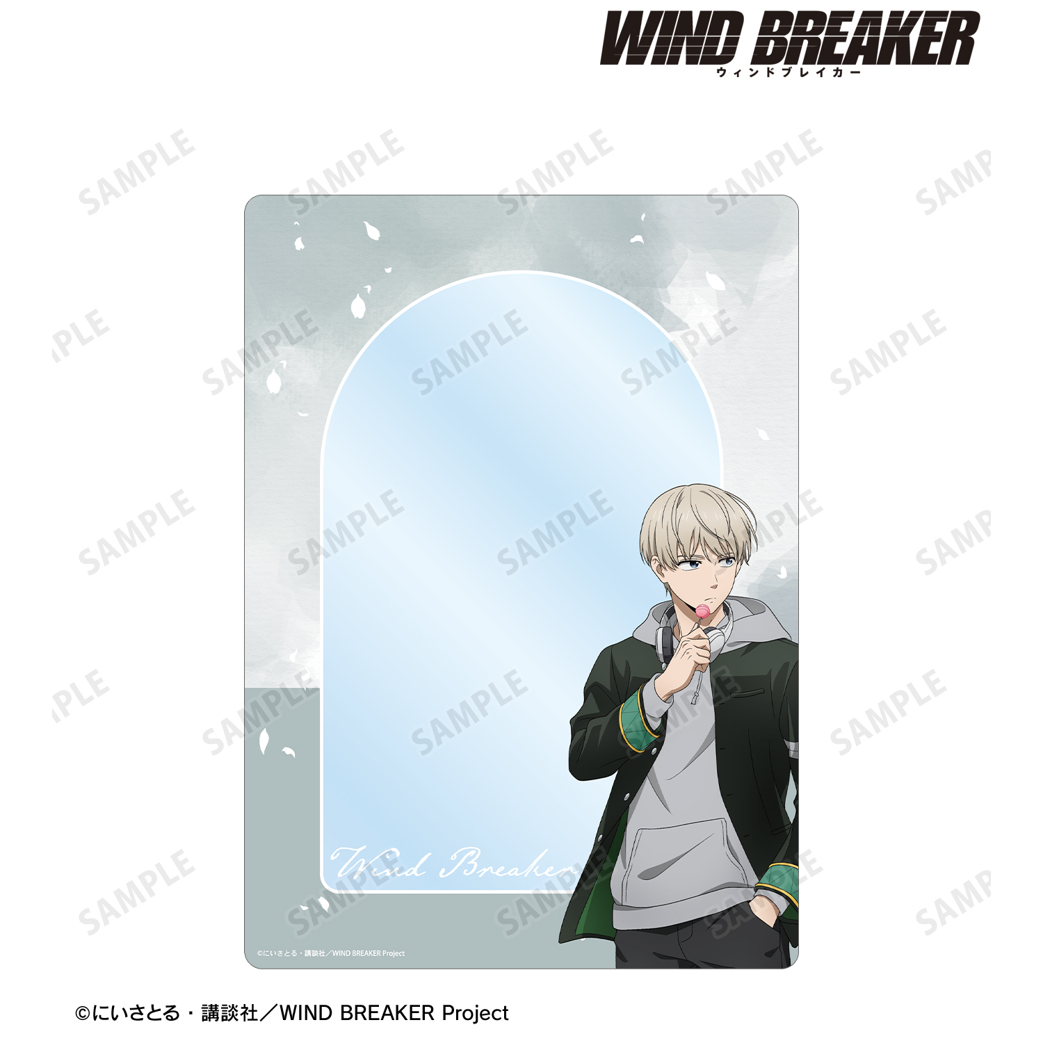 WIND BREAKER_描き下ろし 梶 蓮 春の歩みver. A5硬質カードケース