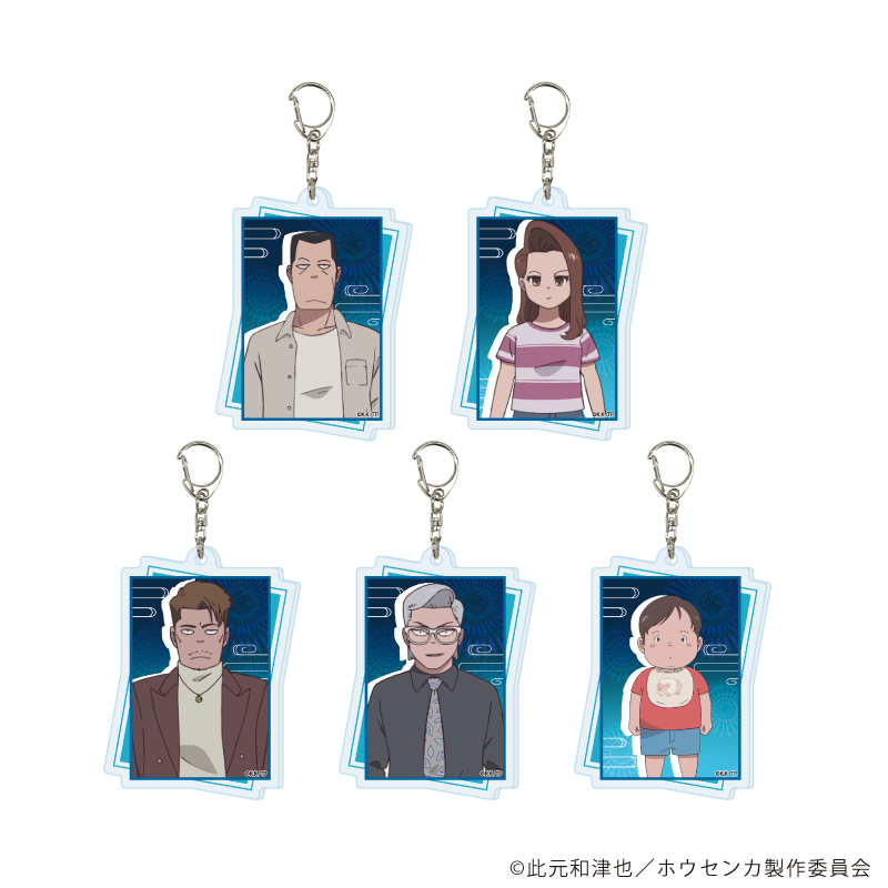 ホウセンカ_アクリルキーホルダー01/コンプリートセット(全5種)(公式イラスト)【コンプリートセット/5個入り】