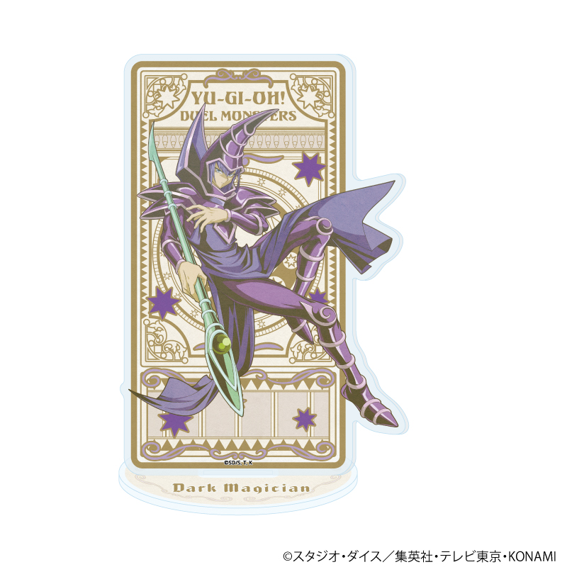 遊☆戯☆王デュエルモンスターズ_アクリルスタンド26/ブラック・マジシャン(ANTRAITEイラスト)