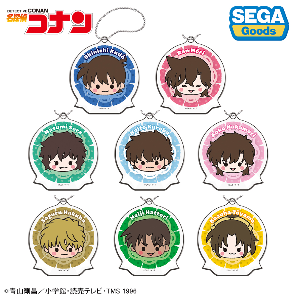 名探偵コナン_アクリルキーホルダー みんなといっしょ -せいと・がくせいへん-【BOX／8個入り】