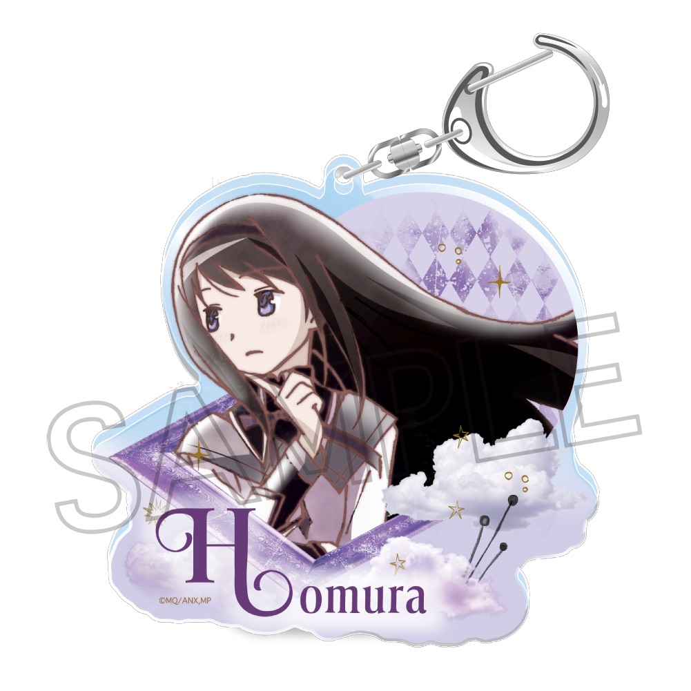 魔法少女まどか☆マギカ_ヴィンテージシリーズ アクリルキーホルダー Vol.2 暁美ほむら