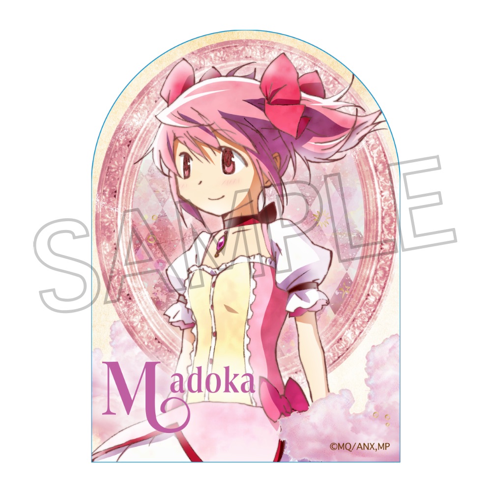 魔法少女まどか☆マギカ_ヴィンテージシリーズ ステッカー 鹿目まどか