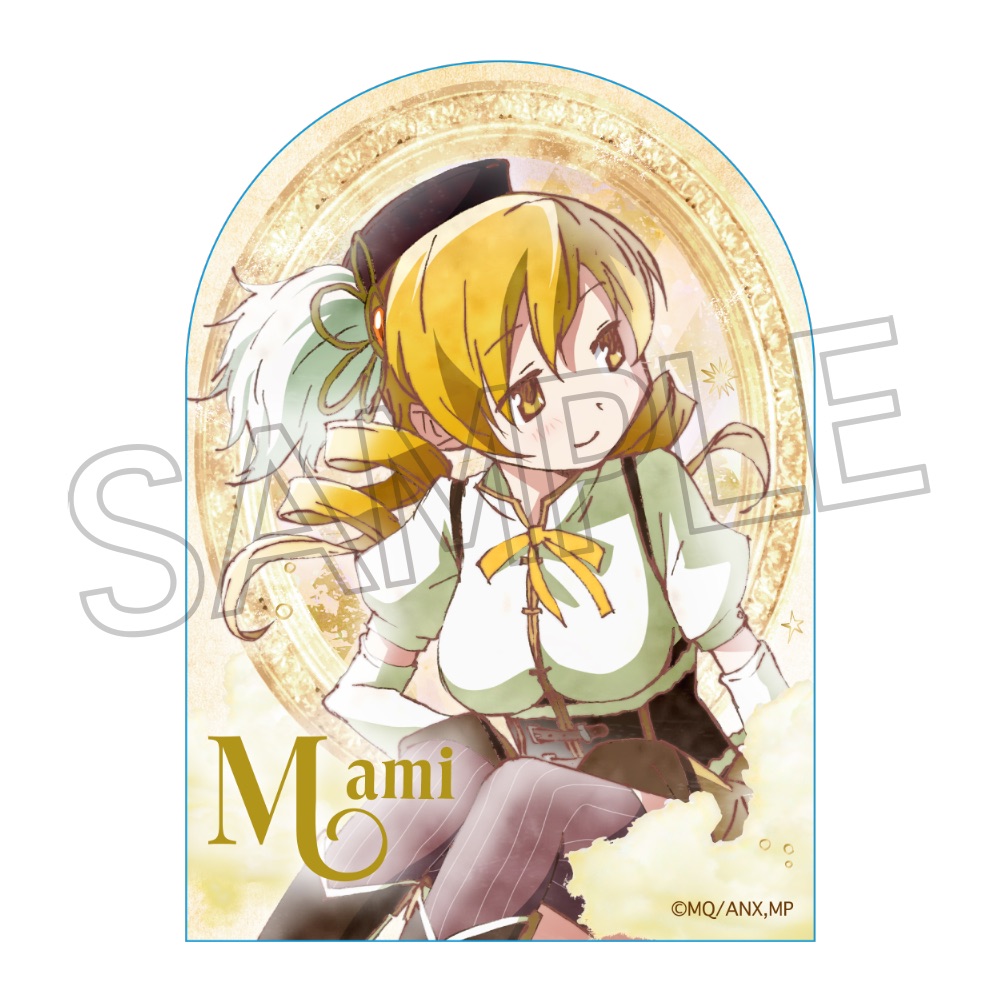 魔法少女まどか☆マギカ_ヴィンテージシリーズ ステッカー 巴マミ