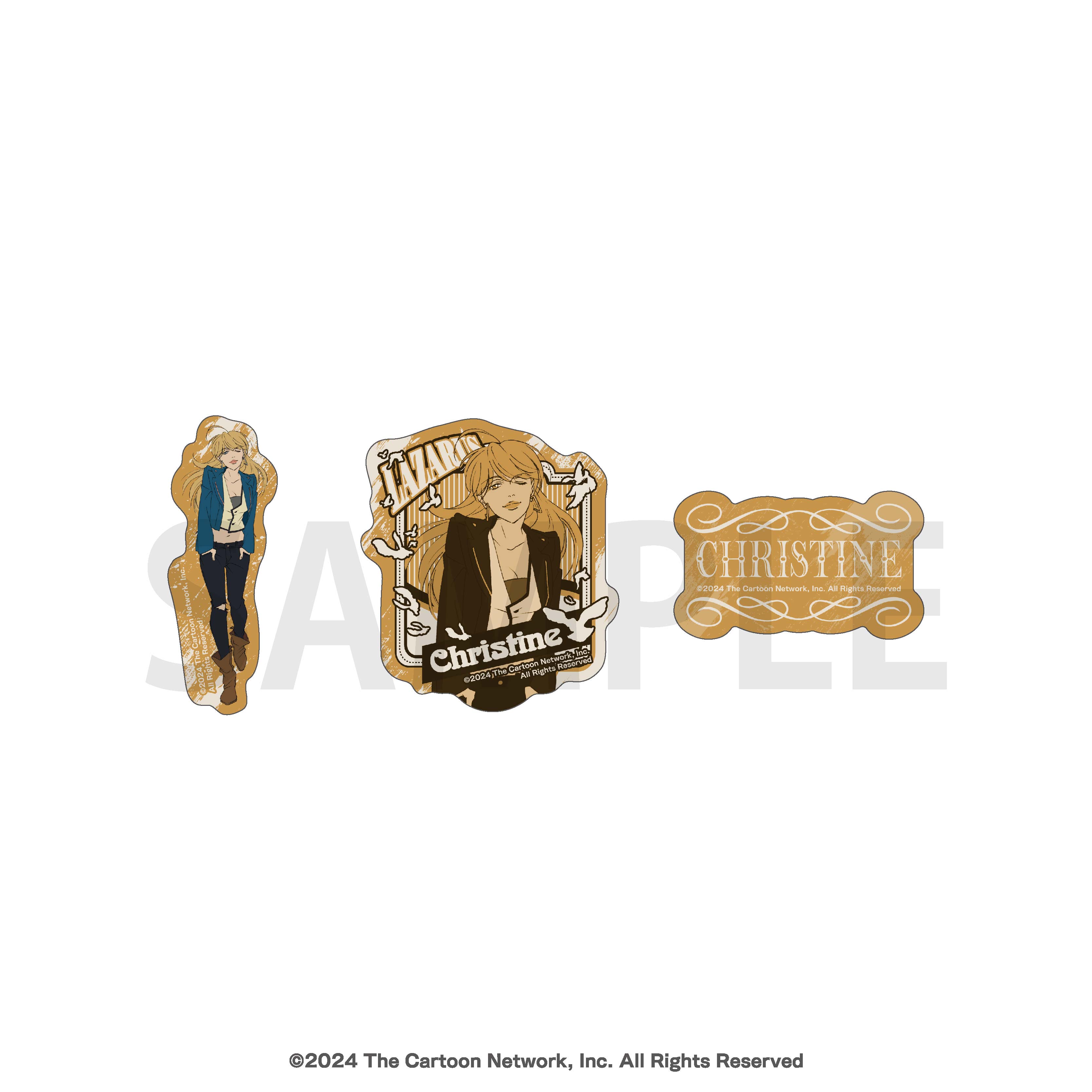 LAZARUS ラザロ_ステッカーセット / クリスティン