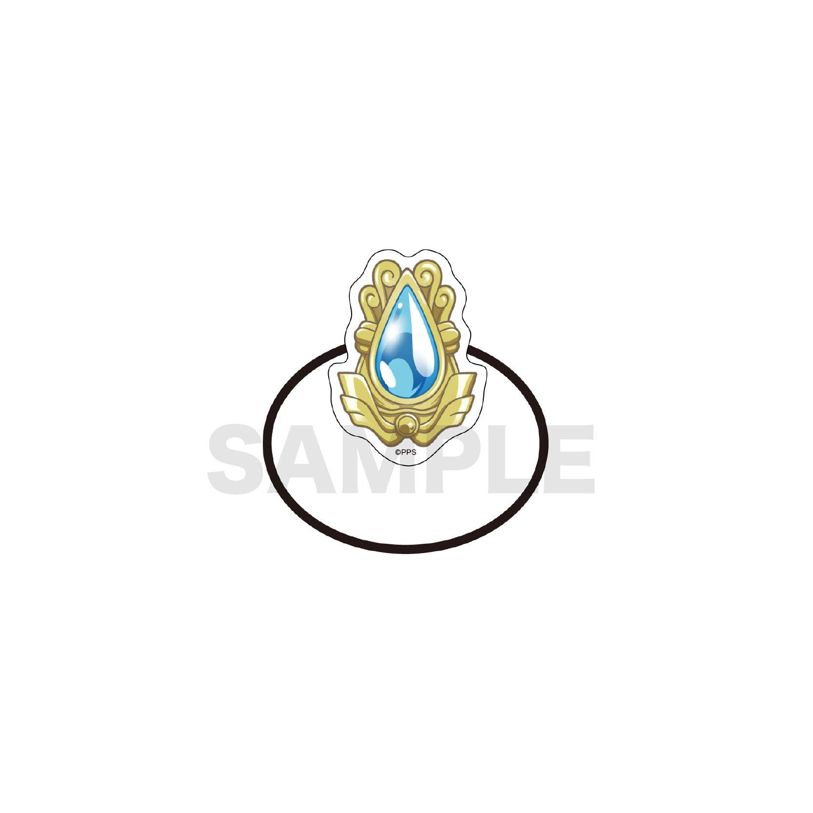 プリンセッション・オーケストラ_アクリルヘアゴム / プリンセス・リップル