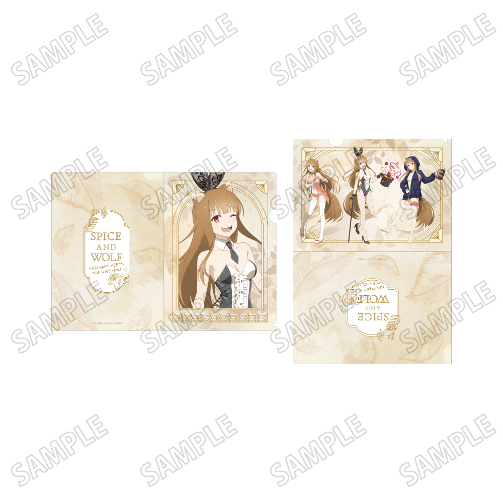 狼と香辛料 MERCHANT MEETS THE WISE WOLF_描き下ろしクリアファイルセット【B】