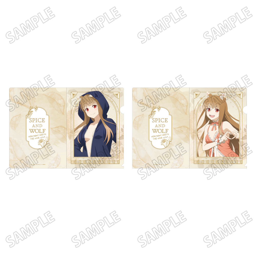 狼と香辛料 MERCHANT MEETS THE WISE WOLF_描き下ろしクリアファイルセット【A】
