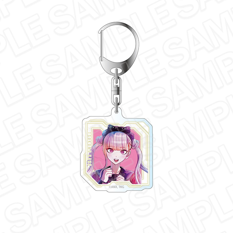 HUNDRED LINE -最終防衛学園-_アクリルキーホルダー PALE TONE series 九十九過子