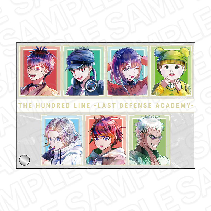 HUNDRED LINE -最終防衛学園-_ミニアクリルアート PALE TONE series A