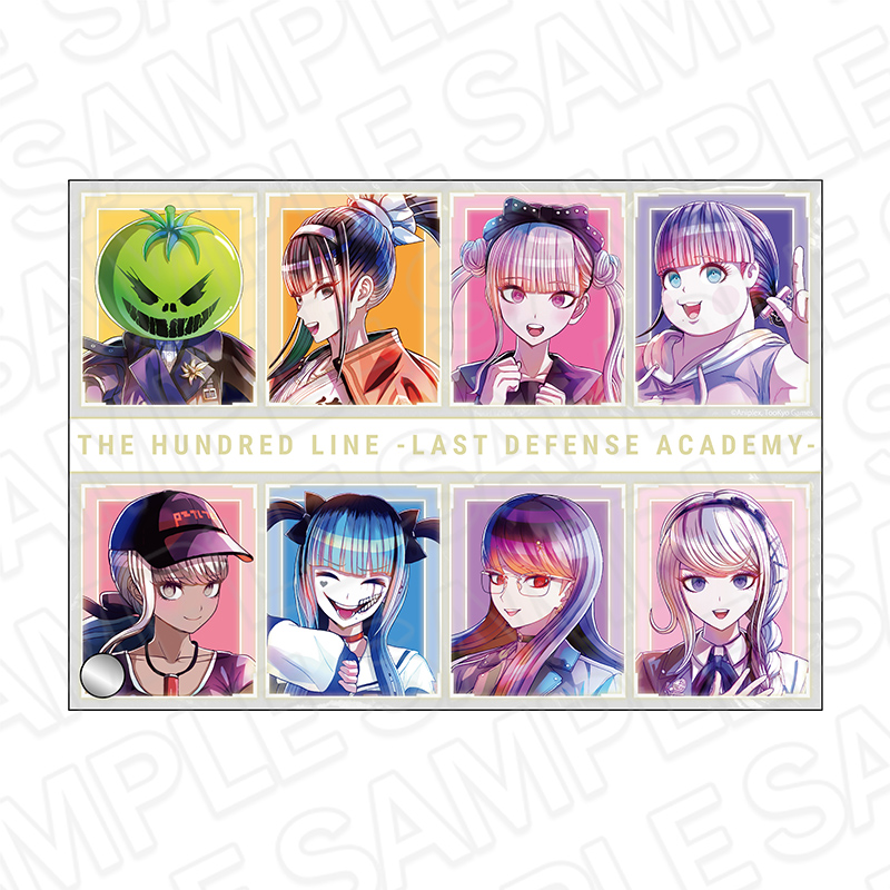 HUNDRED LINE -最終防衛学園-_ミニアクリルアート PALE TONE series B