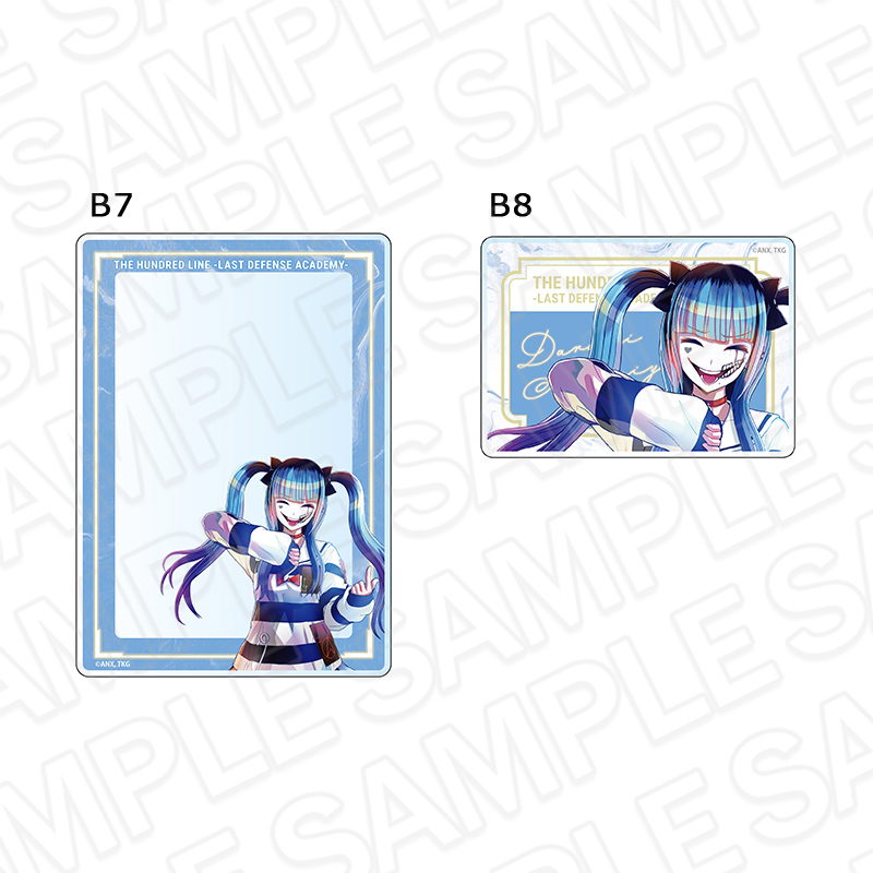 HUNDRED LINE -最終防衛学園-_硬質カードケースセット PALE TONE series 飴宮怠美