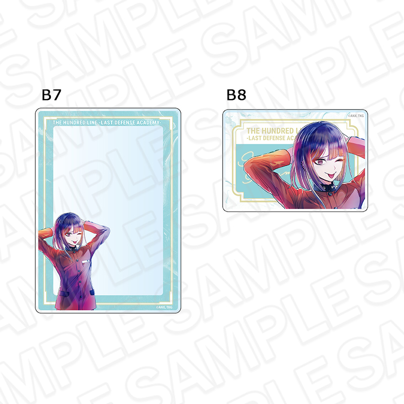 HUNDRED LINE -最終防衛学園-_硬質カードケースセット PALE TONE series 九十九今馬