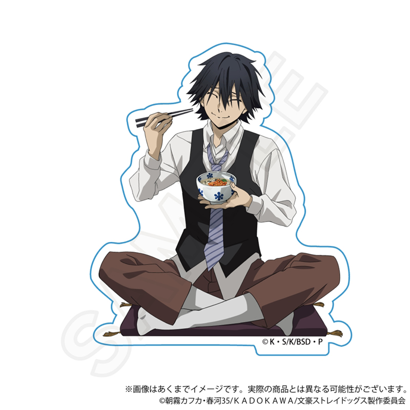 文豪ストレイドッグス_ダイカットステッカー　お茶漬けver. 江戸川乱歩