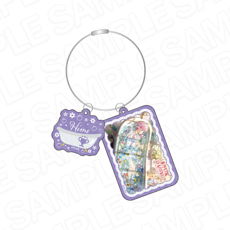 ラブライブ!蓮ノ空女学院スクールアイドルクラブ_ワイヤーキーホルダー 安養寺姫芽 Her-bath-rium ver.