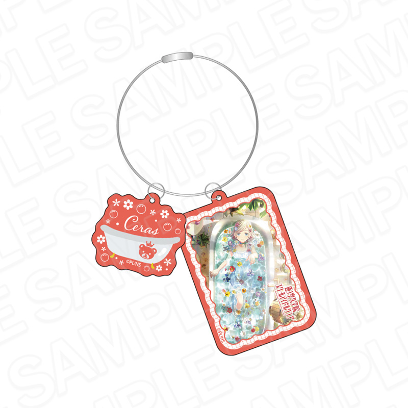 ラブライブ!蓮ノ空女学院スクールアイドルクラブ_ワイヤーキーホルダー セラス 柳田 リリエンフェルト Her-bath-rium ver.