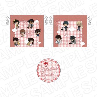 名探偵コナン_巾着&缶ミラーセット デフォルメいぬ ver.2 | 公式グッズ