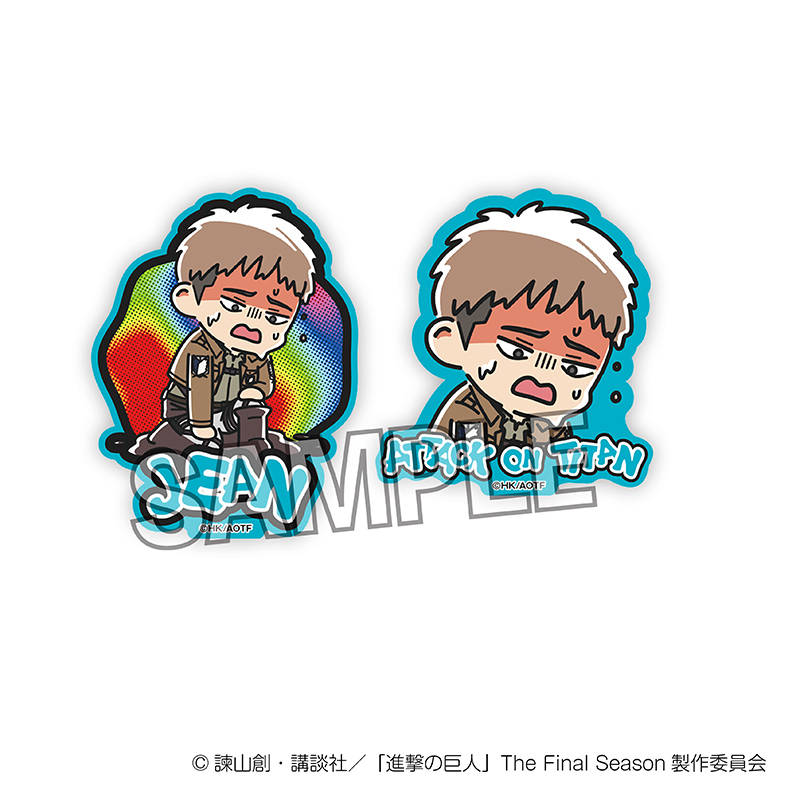 進撃の巨人_ATSUIステッカーセット　ジャン