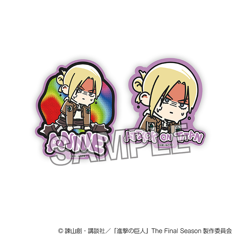 進撃の巨人_ATSUIステッカーセット　アニ