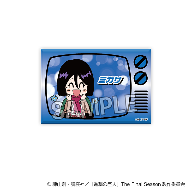 進撃の巨人_DOTABATA！ギラギラスタパネ　ミカサ