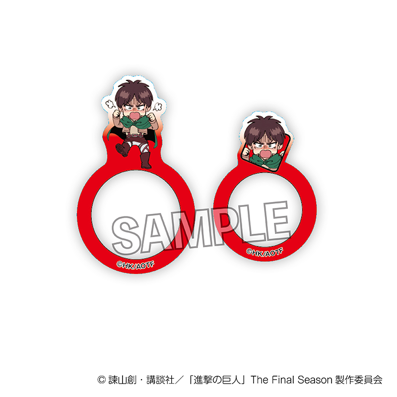 進撃の巨人_DOTABATA！指の上の透明リング　エレン