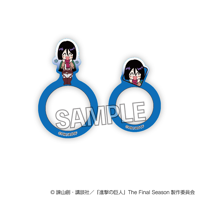 進撃の巨人_DOTABATA！指の上の透明リング　ミカサ