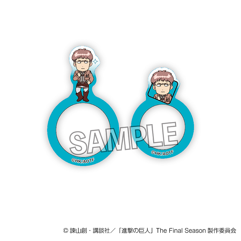 進撃の巨人_DOTABATA！指の上の透明リング　ジャン