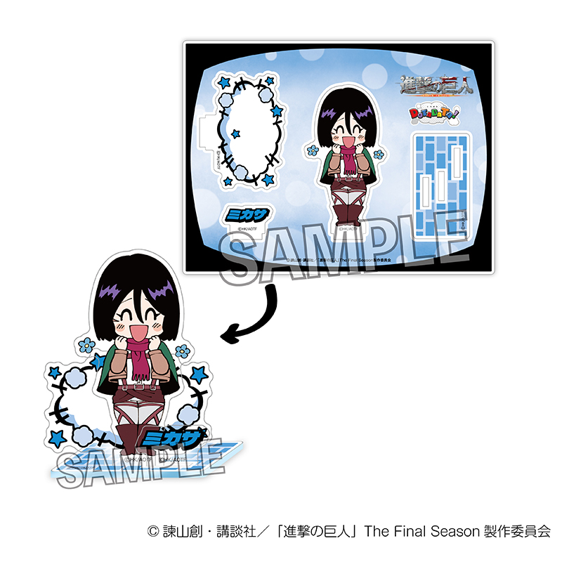 進撃の巨人_DOTABATA！アクリルスタンド　ミカサ