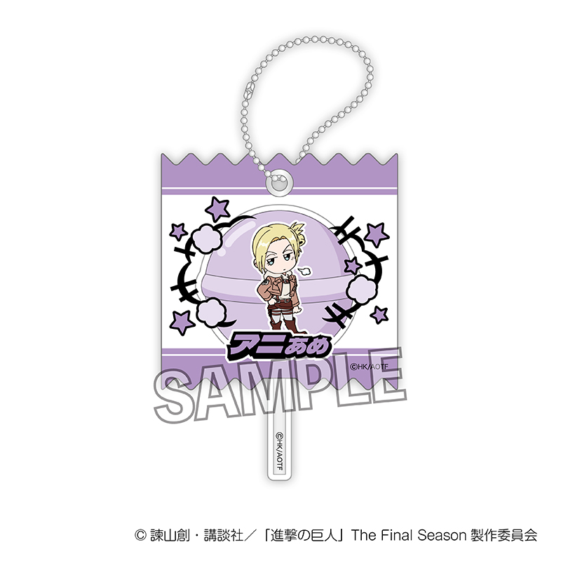 進撃の巨人_DOTABATA！ラッピングアクリルキーホルダー　アニ