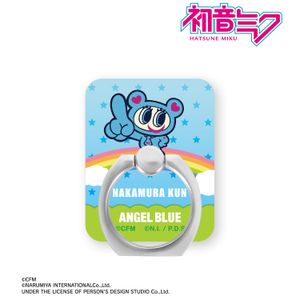 初音ミク_ANGEL BLUEコラボ 描き起こし ナカムラくん アクリルスマホリング